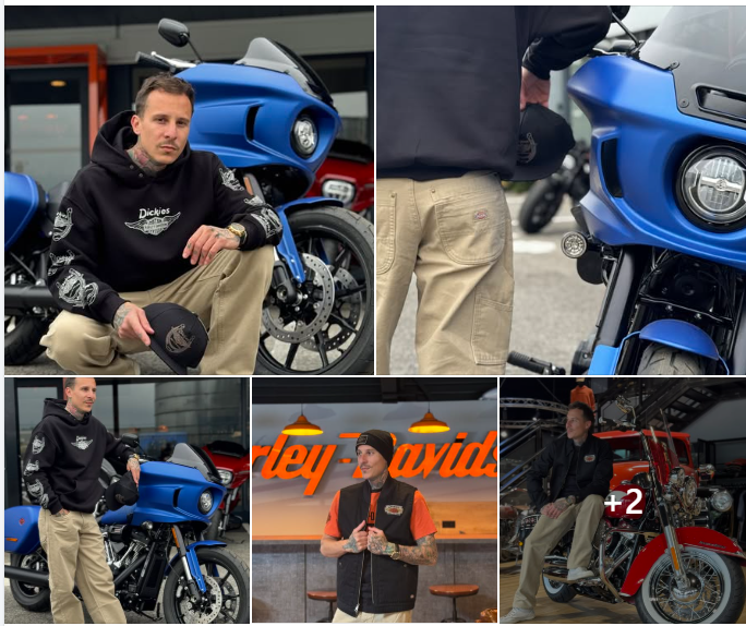Présentation de la collection Dickies x Harley-Davidson 
